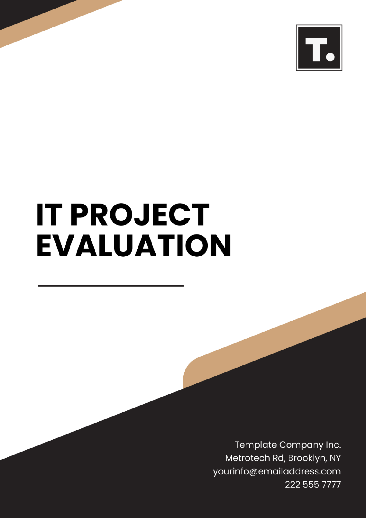 IT Project Evaluation Template - Edit Online & Download