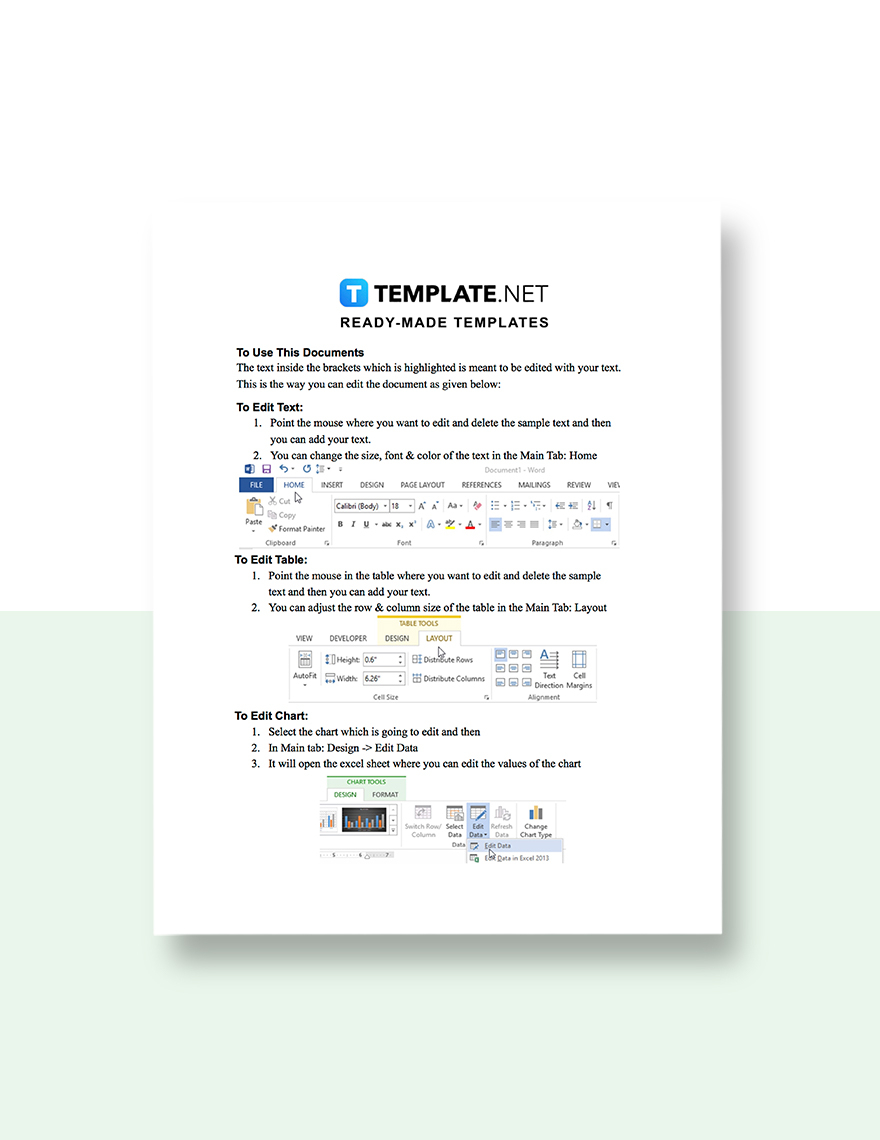 One Page Construction Sales Plan Template