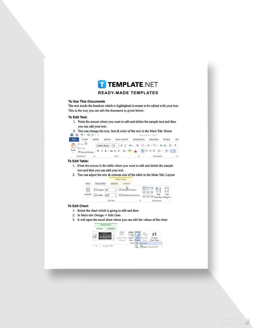 One Page Construction Job Proposal Template