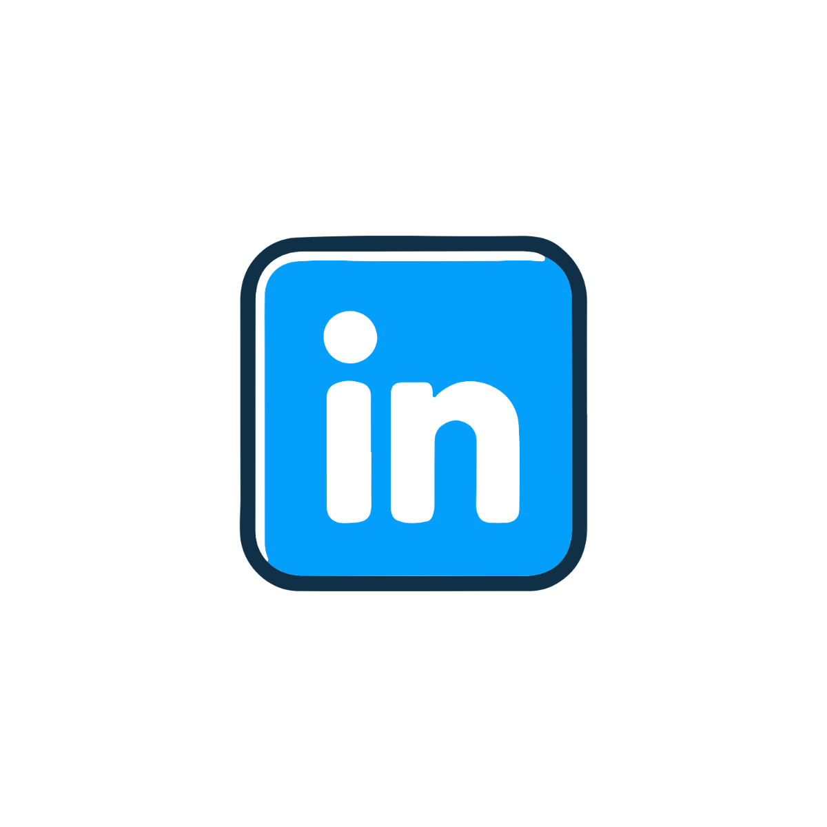 Simple LinkedIn Clipart