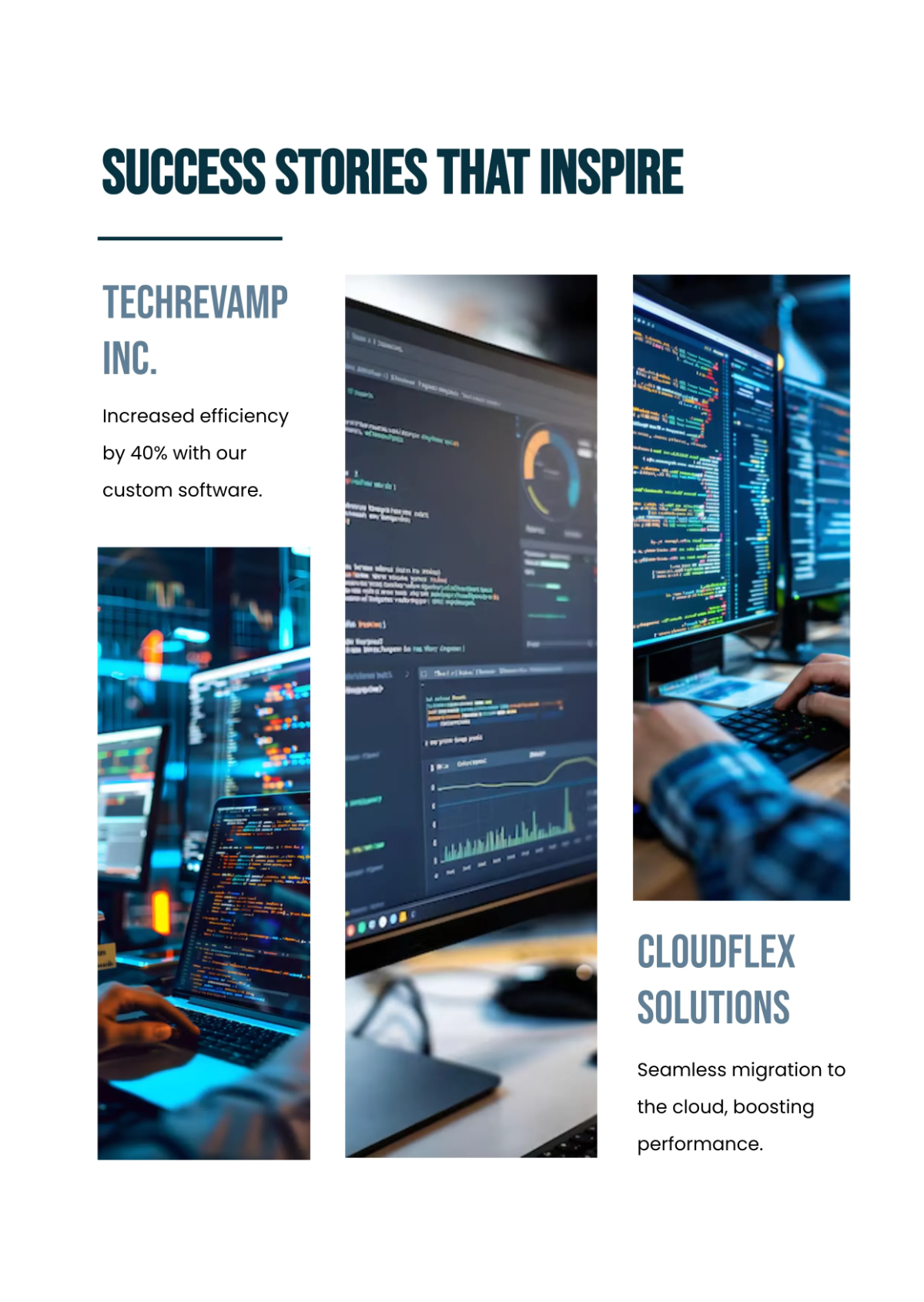 Free Interactive Business Profile Template to Edit Online