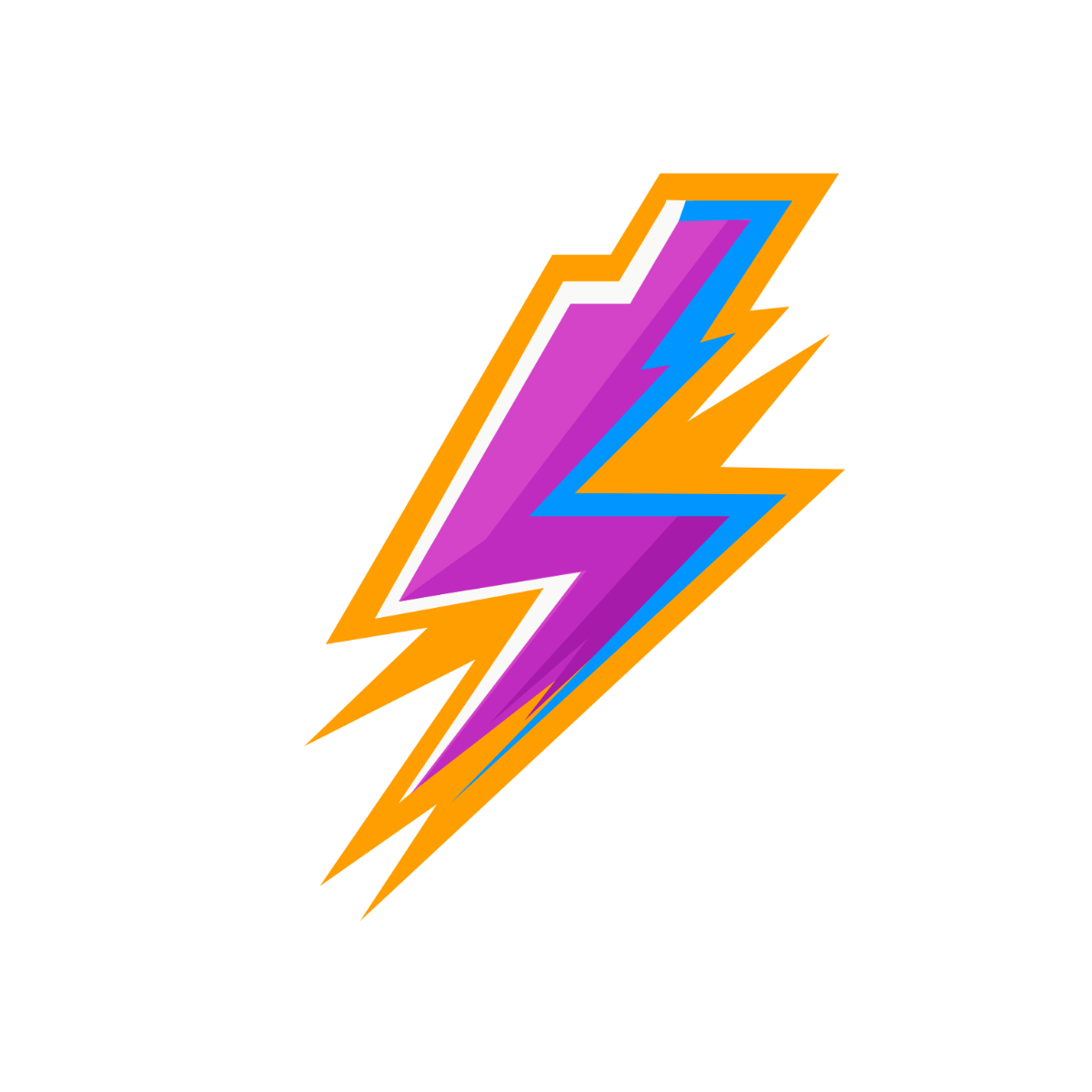 Colorful Lightning Clipart - Edit Online | Template.net