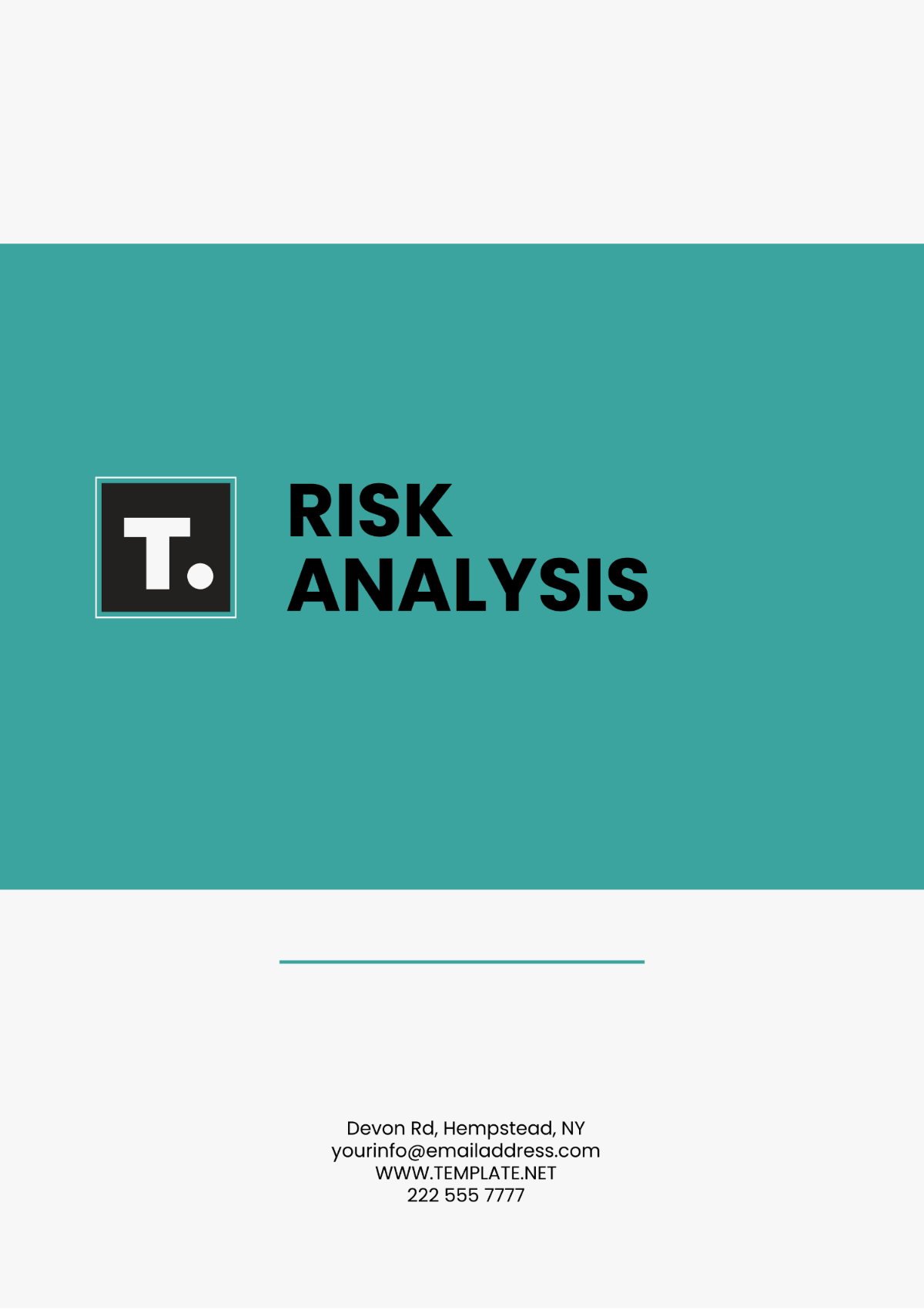 Free Risk Analysis Template