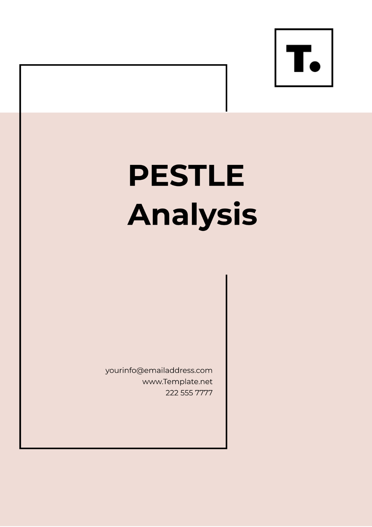 Free PESTLE Analysis Template