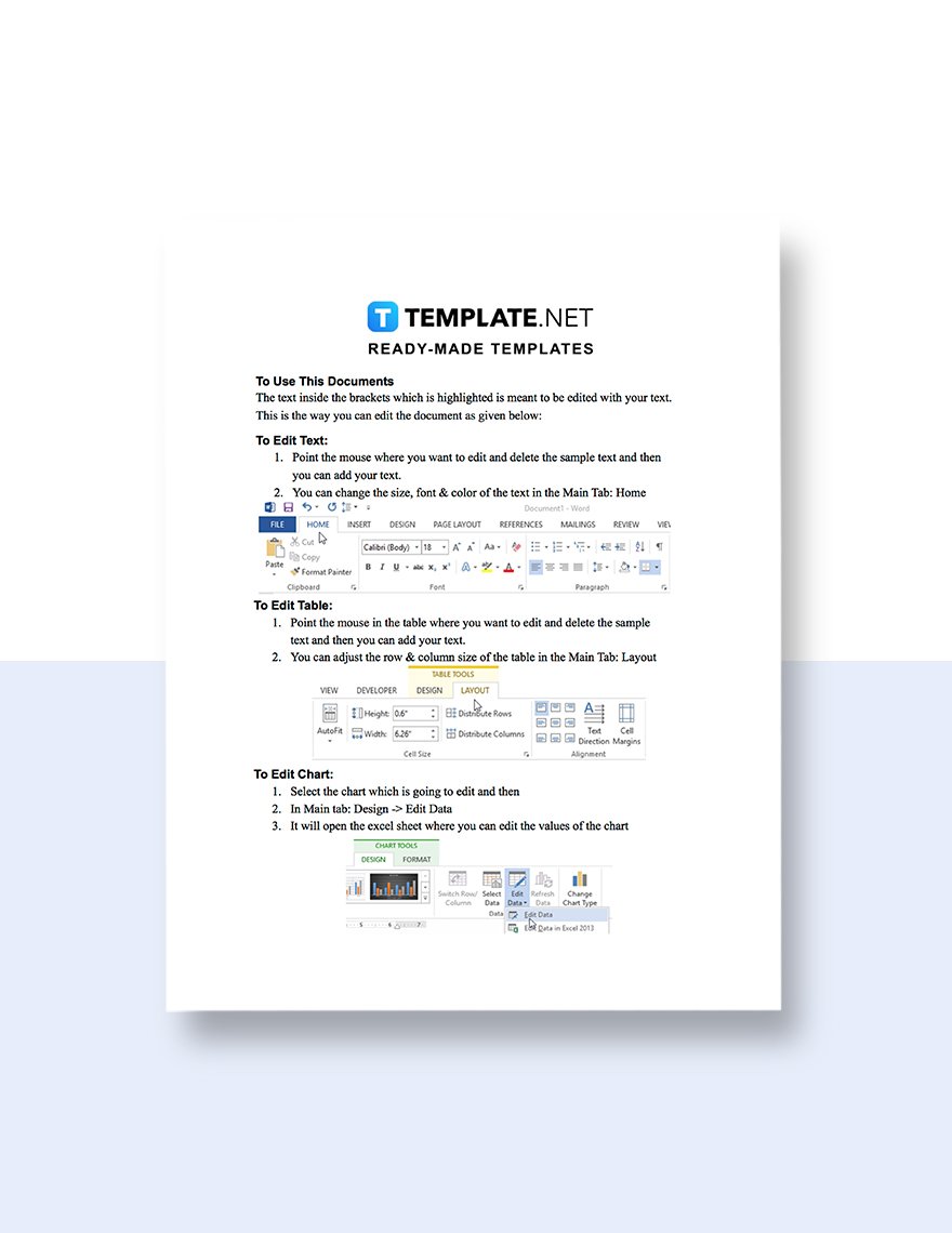 One Page Communication Plan Template