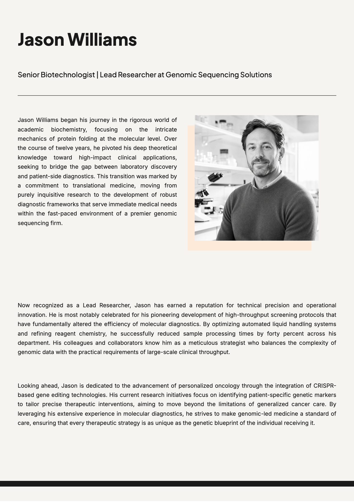 Free Modern Beige Bio Template & AI Bio Maker Free Modern Beige Bio Template & AI Bio Maker