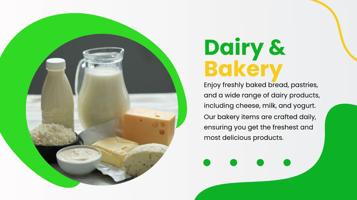 Free Grocery Store Presentation Template to Edit Online