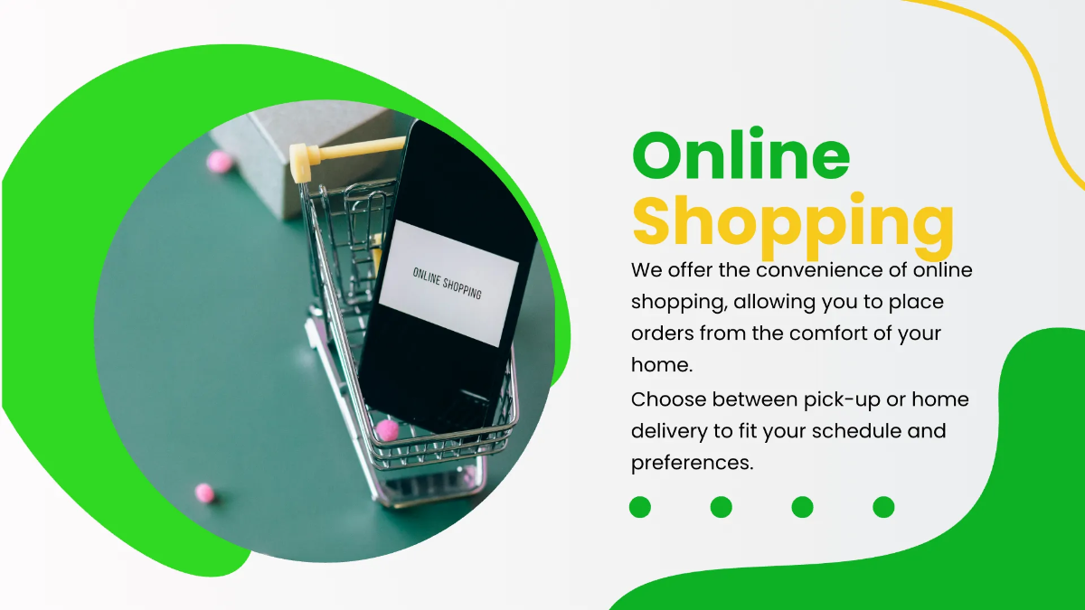 Free Grocery Store Presentation Template to Edit Online