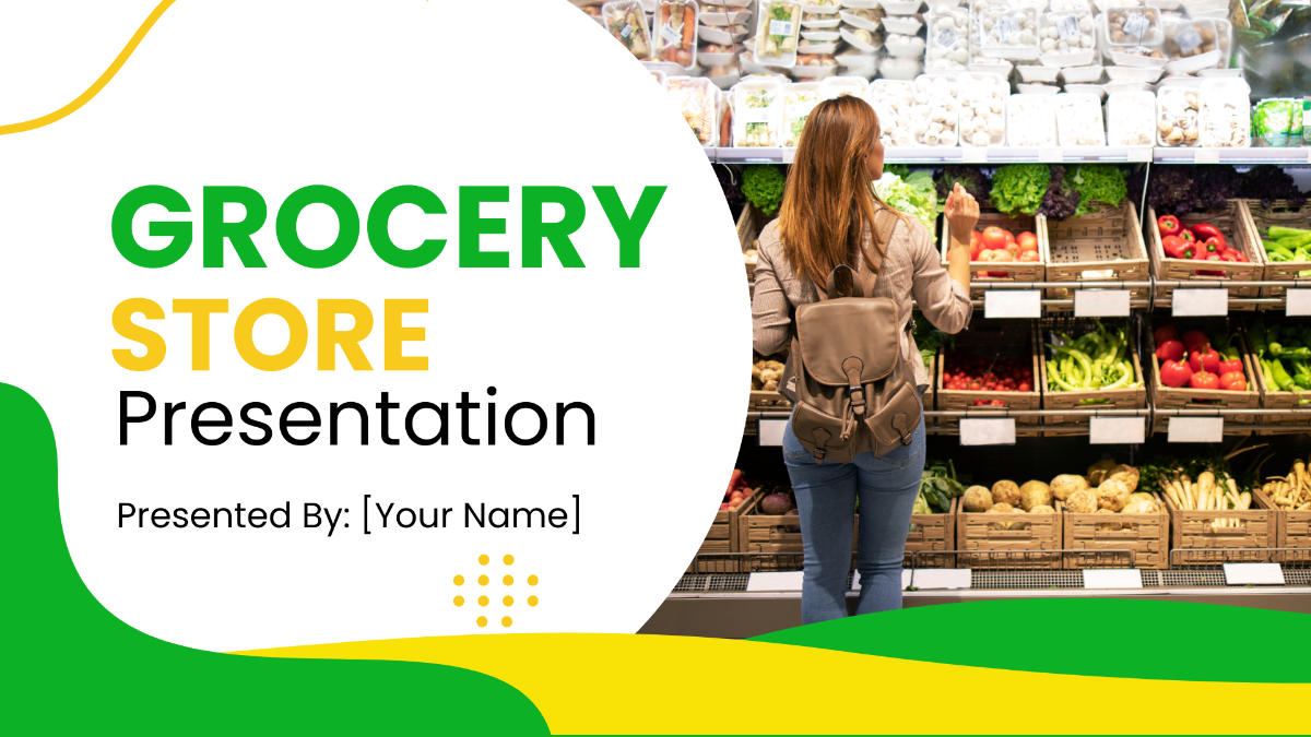 Grocery Store Presentation Template - Edit Online & Download