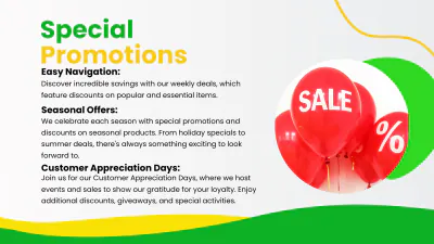 Free Grocery Store Presentation Template to Edit Online