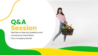 Free Grocery Store Presentation Template to Edit Online