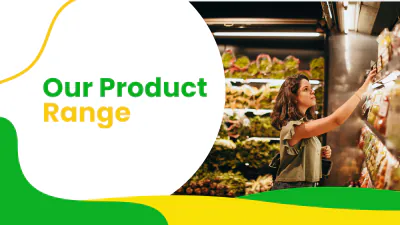 Free Grocery Store Presentation Template to Edit Online