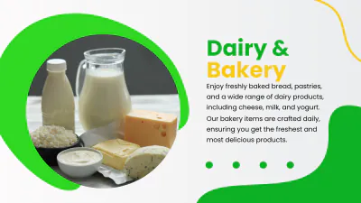 Free Grocery Store Presentation Template to Edit Online