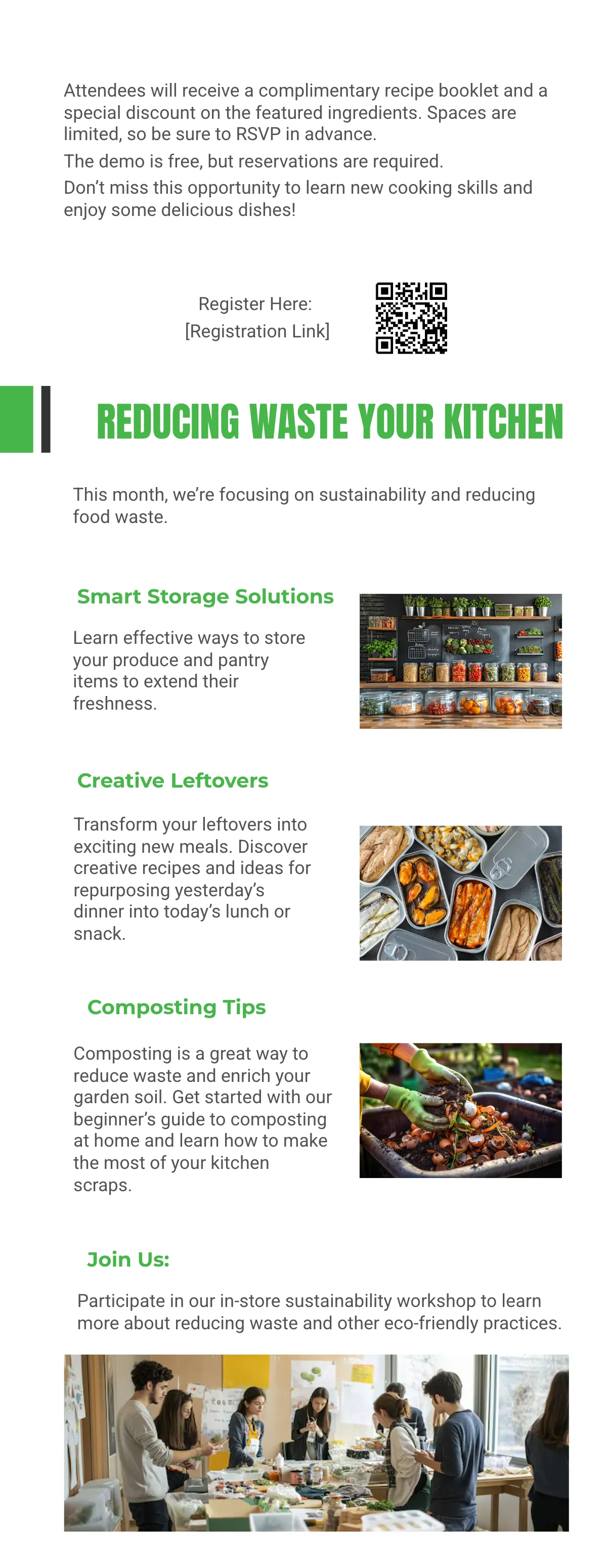 Free Grocery Store Newsletter Template to Edit Online