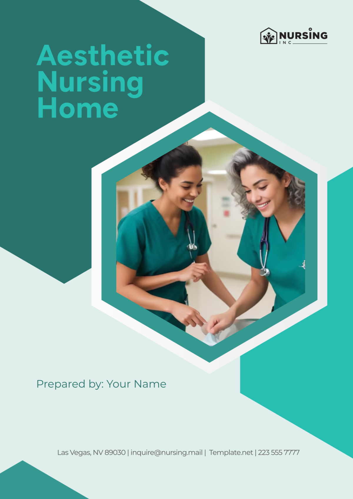 Aesthetic Nursing Home Cover Page