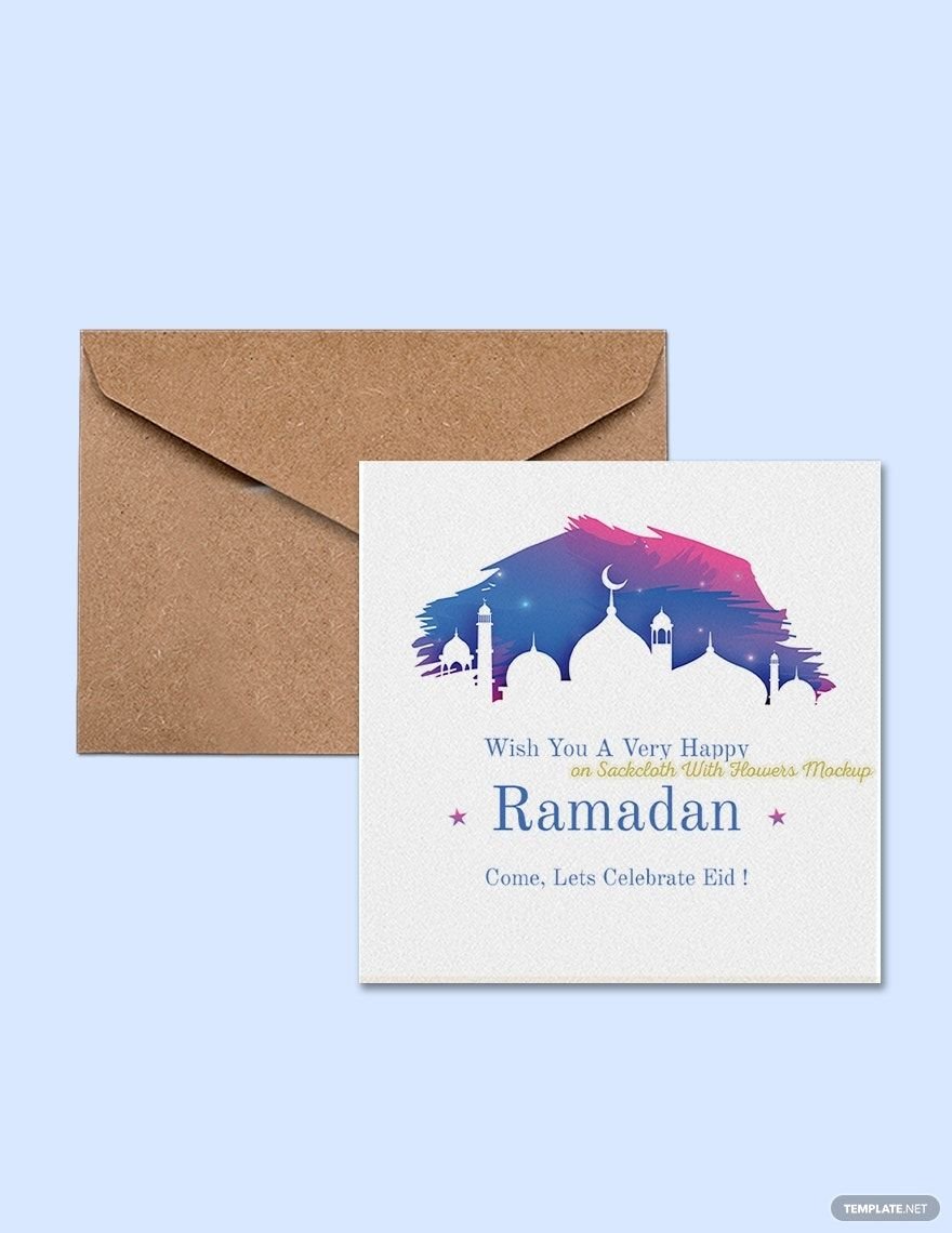 Ramadan Invitation Template in Word, PSD, Apple Pages, Publisher