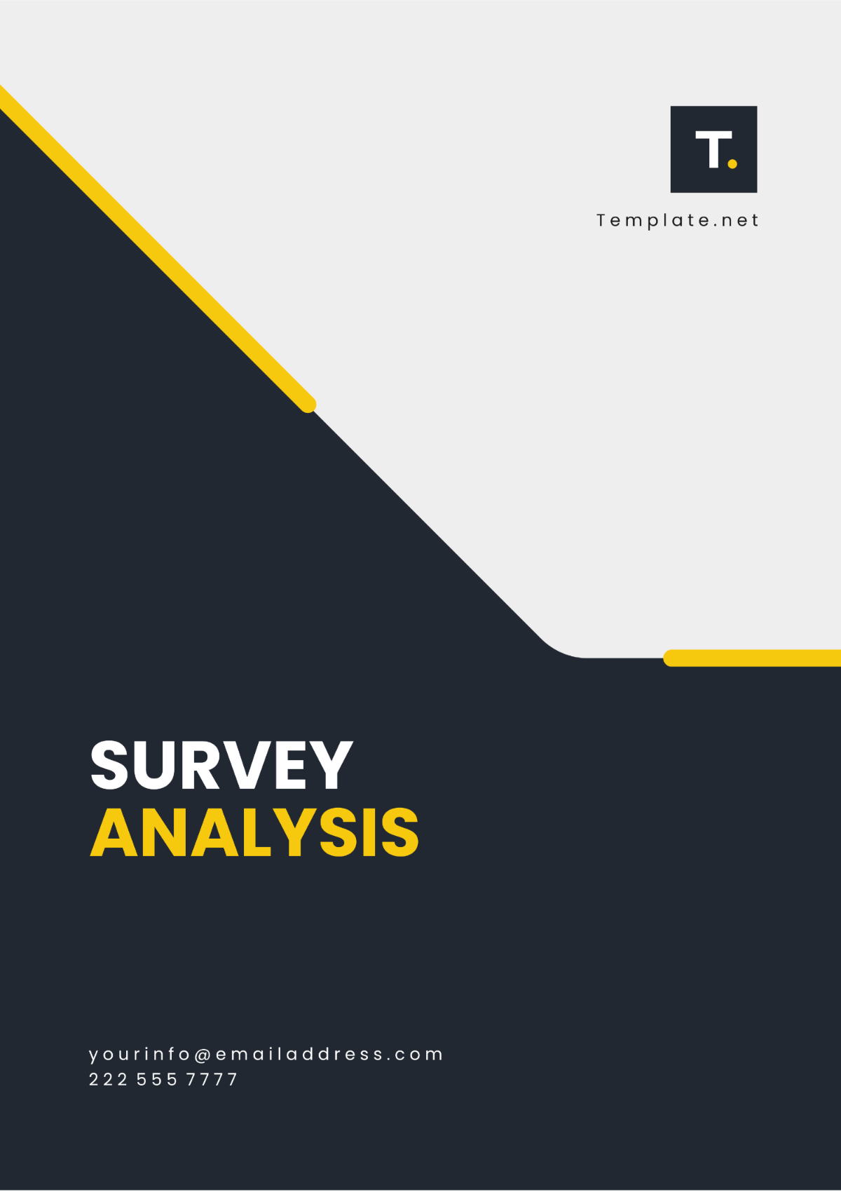 Free Survey Analysis Template