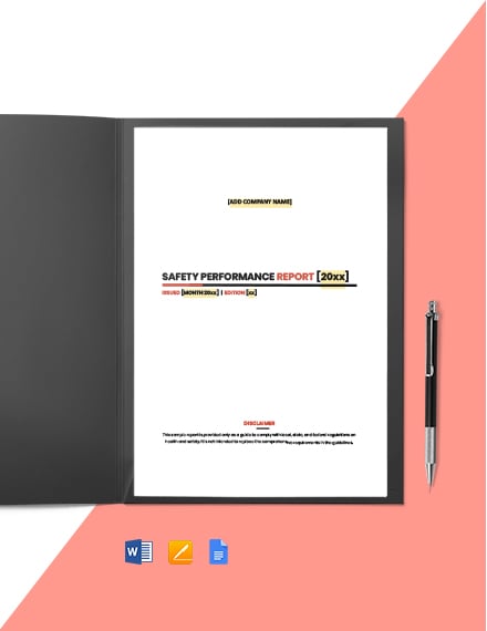 Safety Report Template Google Docs Word Template net