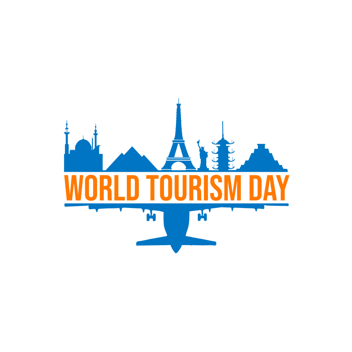 World Tourism Day Logo Template - Edit Online & Download