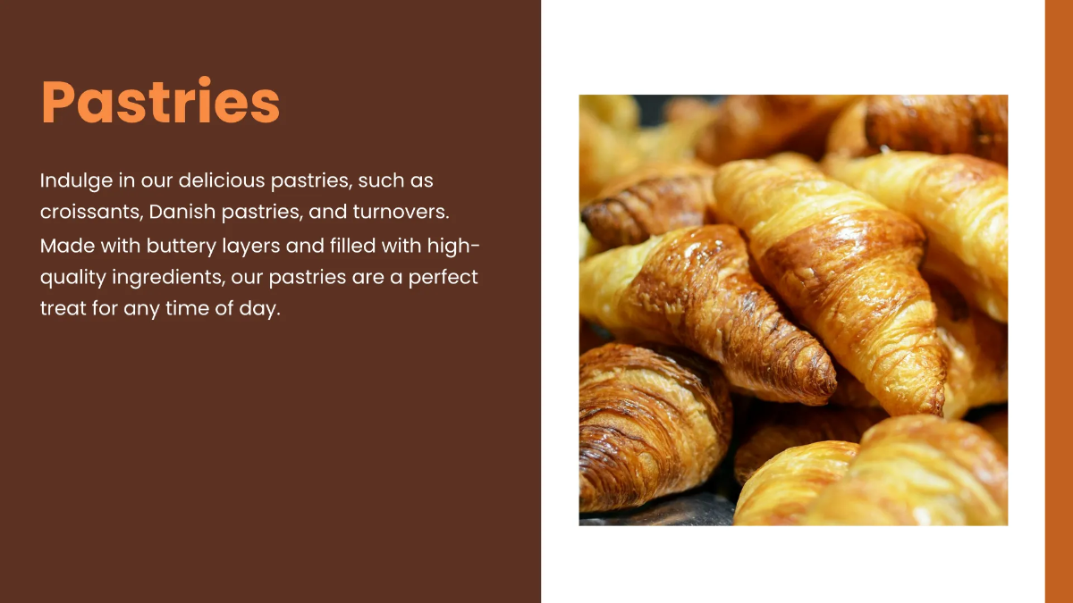 Free Bakery Presentation Template to Edit Online