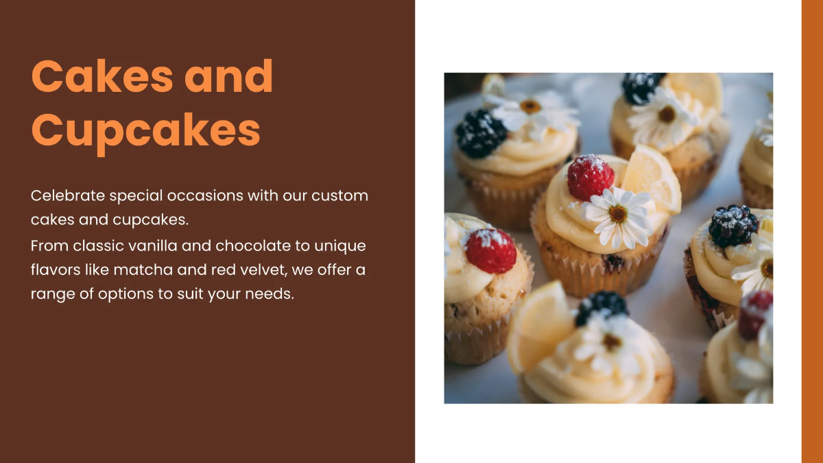 Free Bakery Presentation Template to Edit Online
