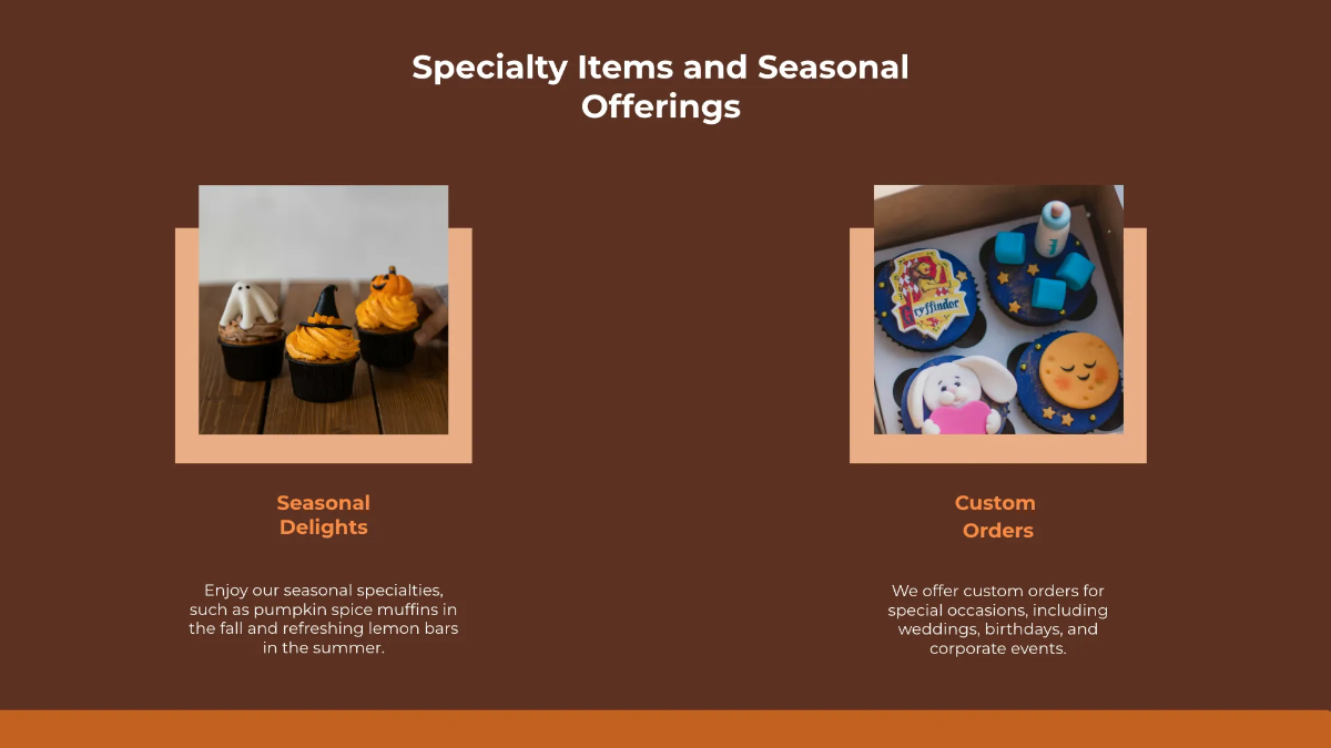 Free Bakery Presentation Template to Edit Online