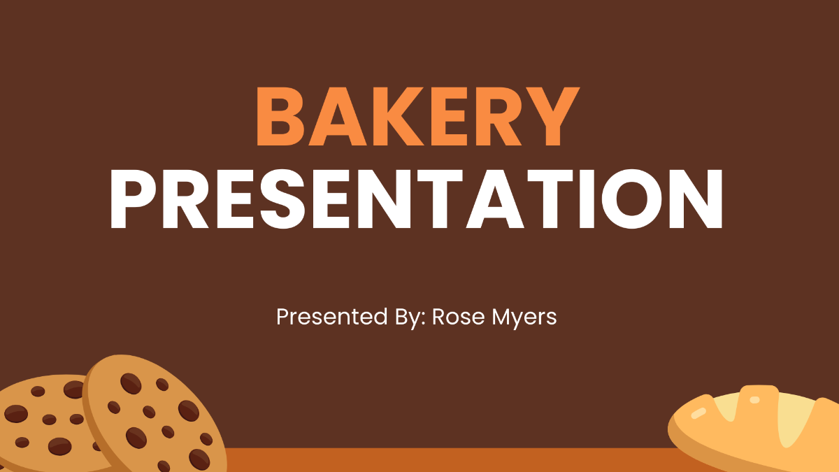 Bakery Presentation Template