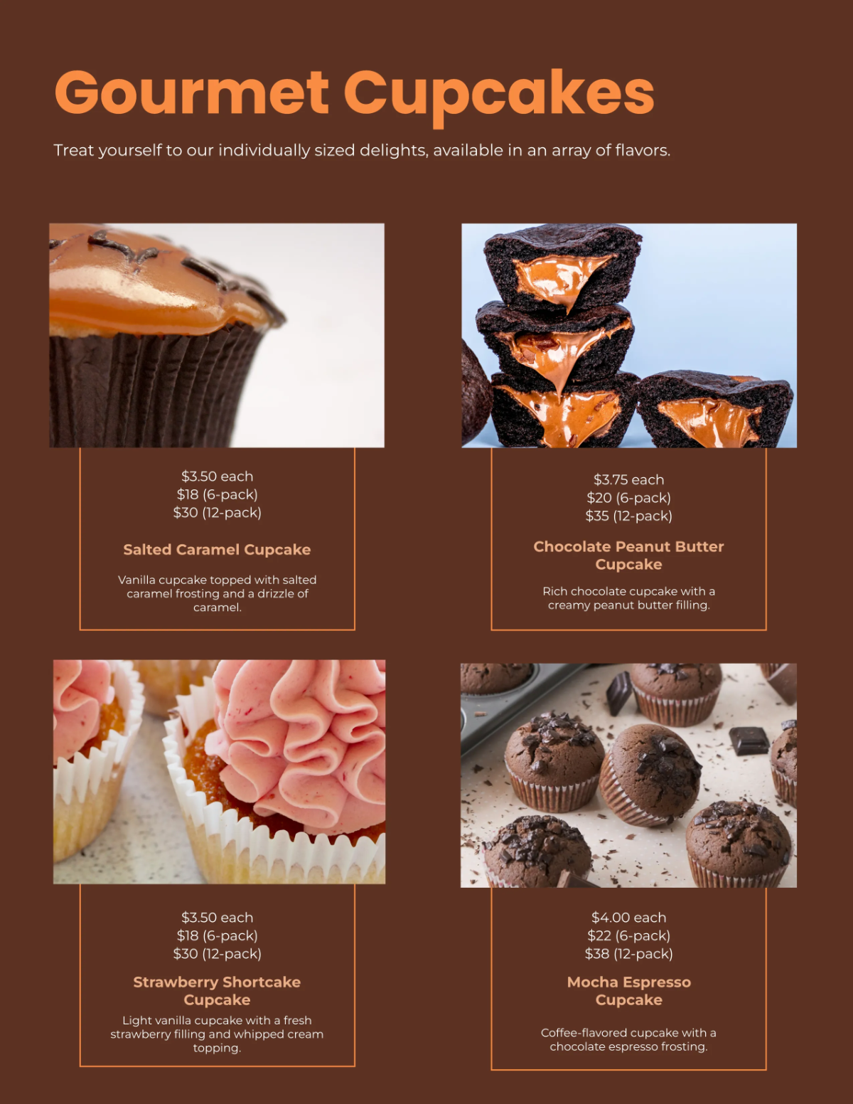 Free Bakery Catalog Template to Edit Online