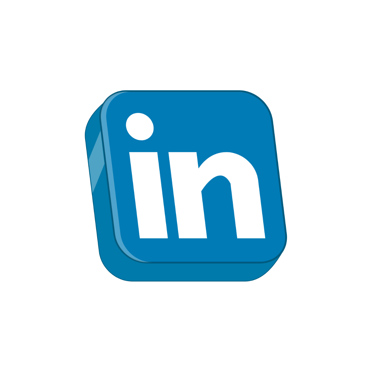 3D LinkedIn Clipart