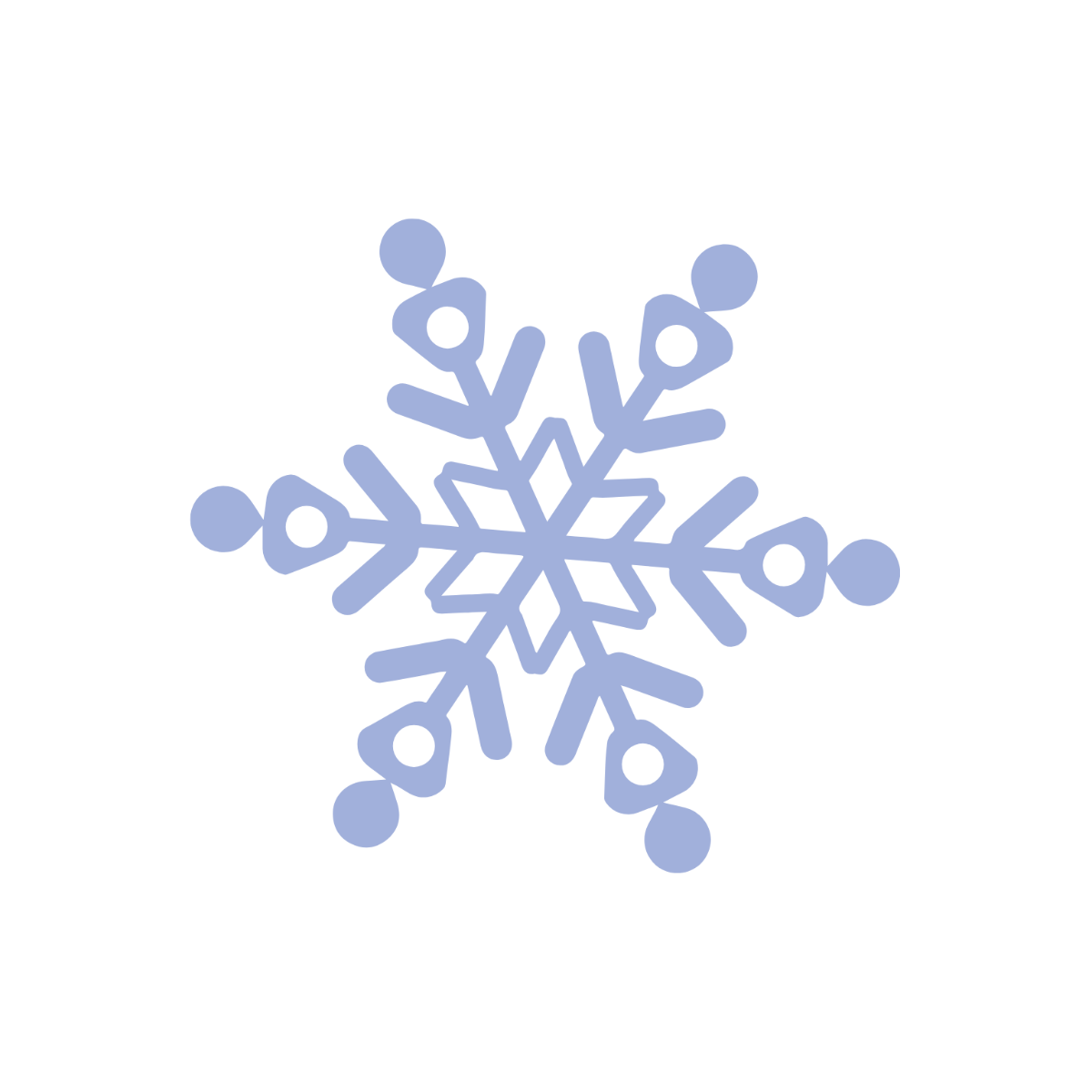 Vintage Snowflake Clipart  - Edit Online | Template.net