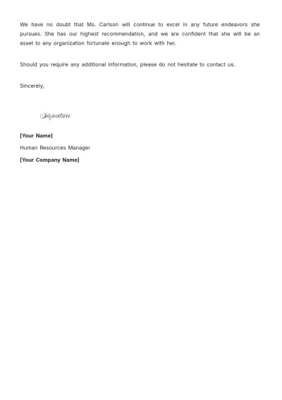 Free Sales Executive Experience Letter Template to Edit Online