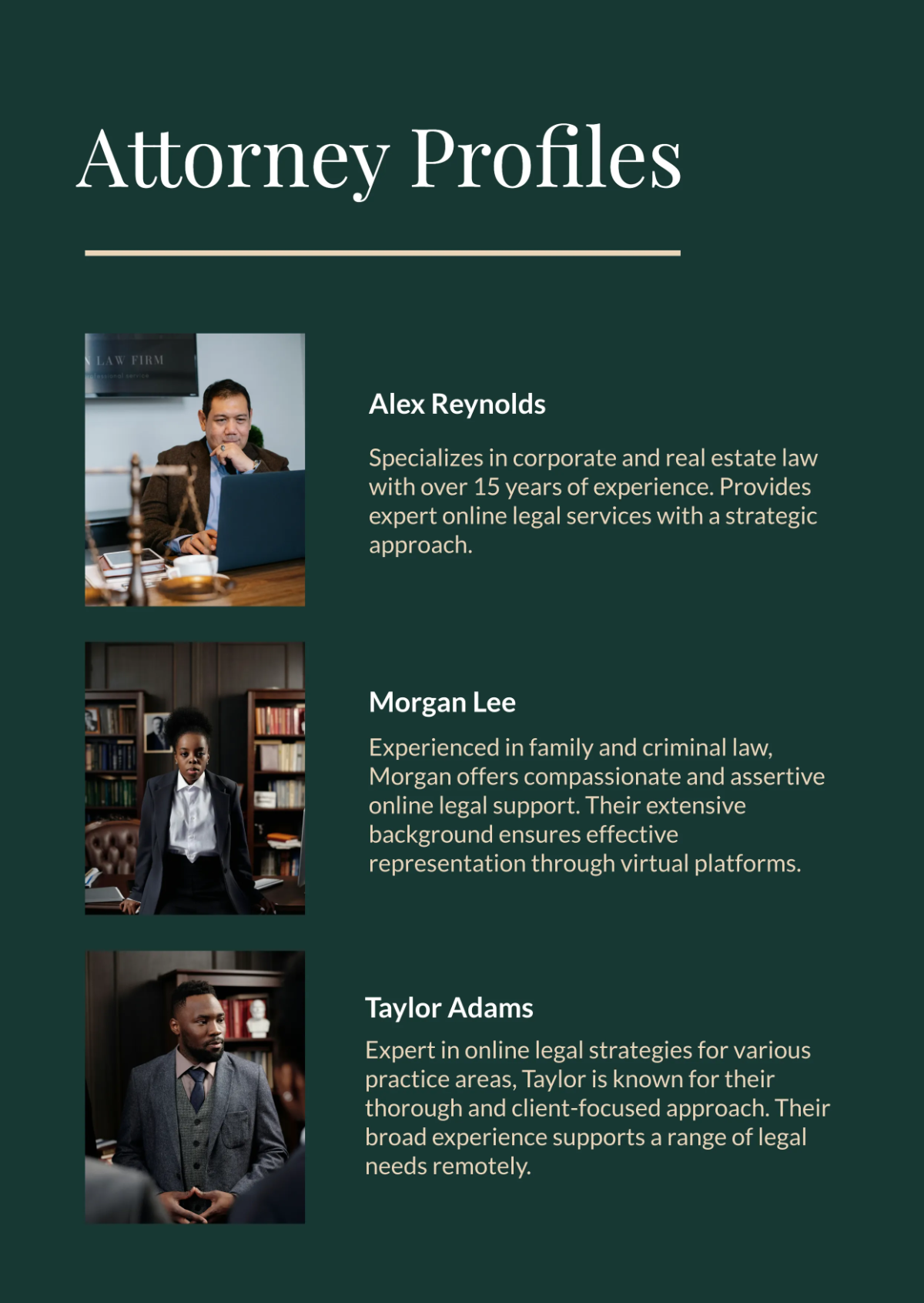 Free Online Business Profile Template to Edit Online