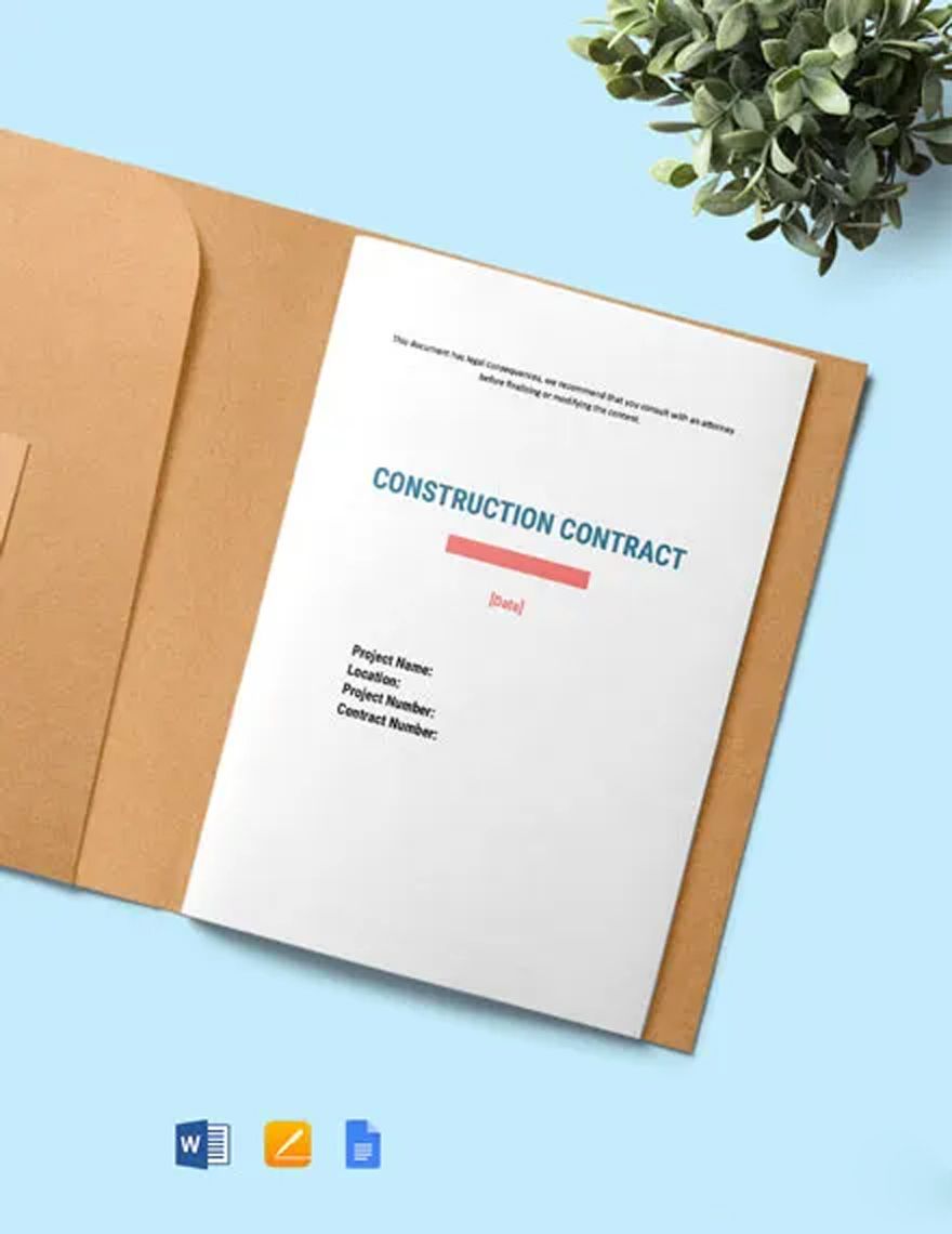 Agreement Between Design-Builder and Contractor Template