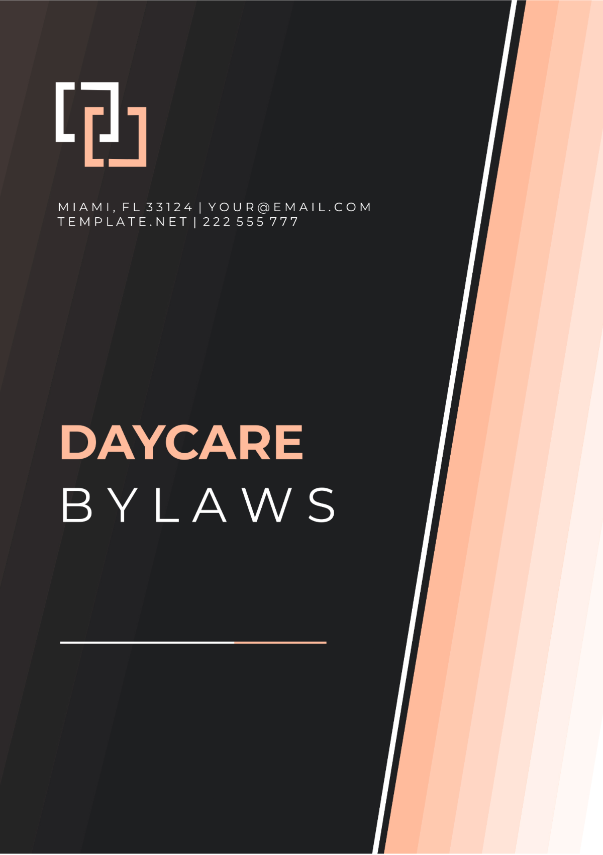 Daycare Bylaws Template