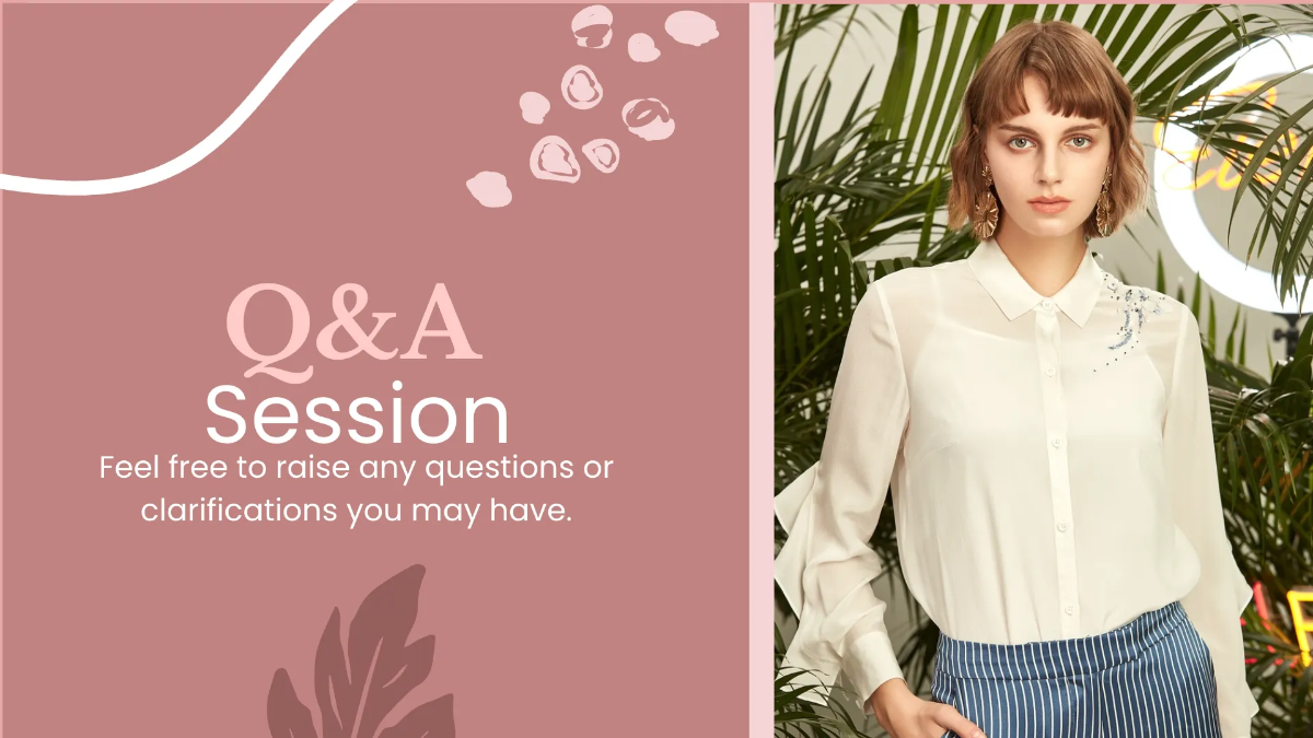 Free Boutique Presentation Template to Edit Online