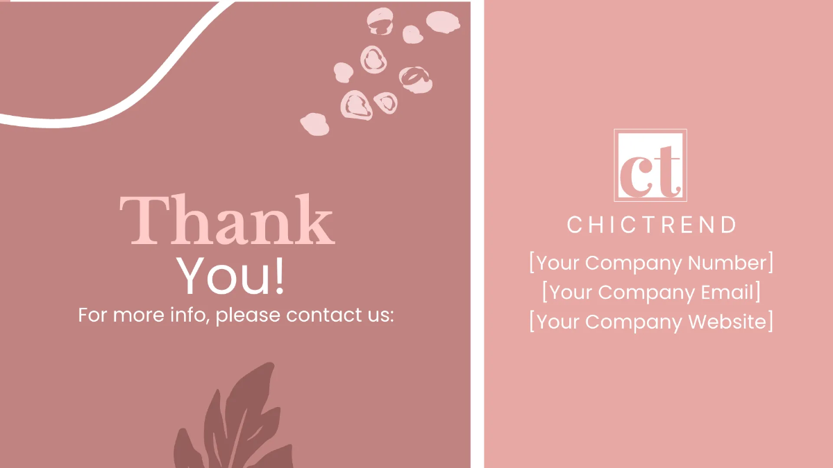 Free Boutique Presentation Template to Edit Online