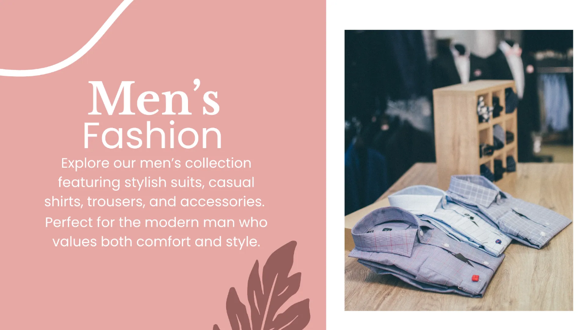 Free Boutique Presentation Template to Edit Online