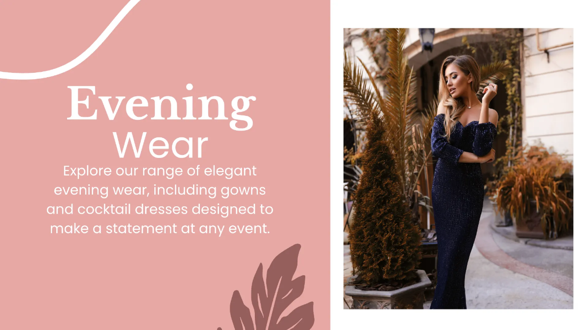 Free Boutique Presentation Template to Edit Online