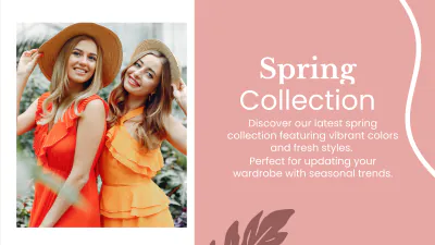 Free Boutique Presentation Template to Edit Online
