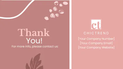 Free Boutique Presentation Template to Edit Online
