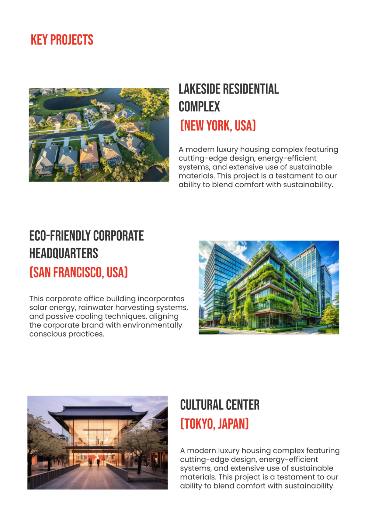 Free Architecture Profile Template to Edit Online