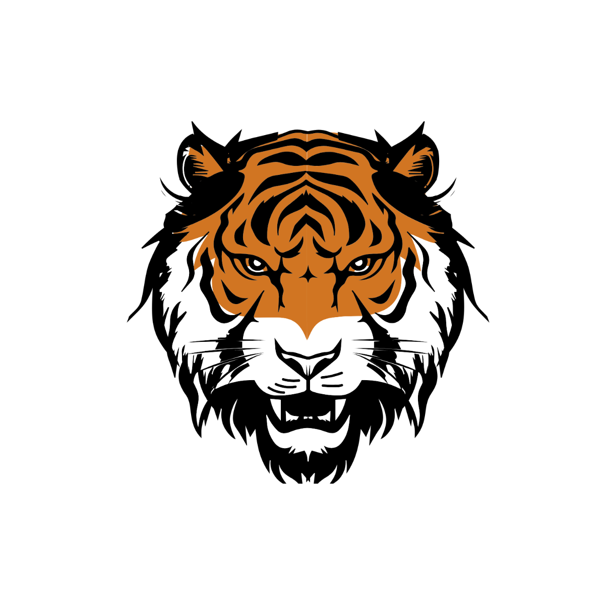 Free Transparent Tiger Clipart to Edit Online