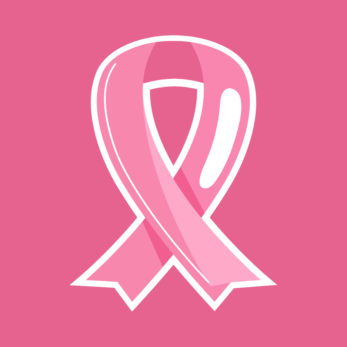 Pink Ribbon Sticker Template - Edit Online & Download