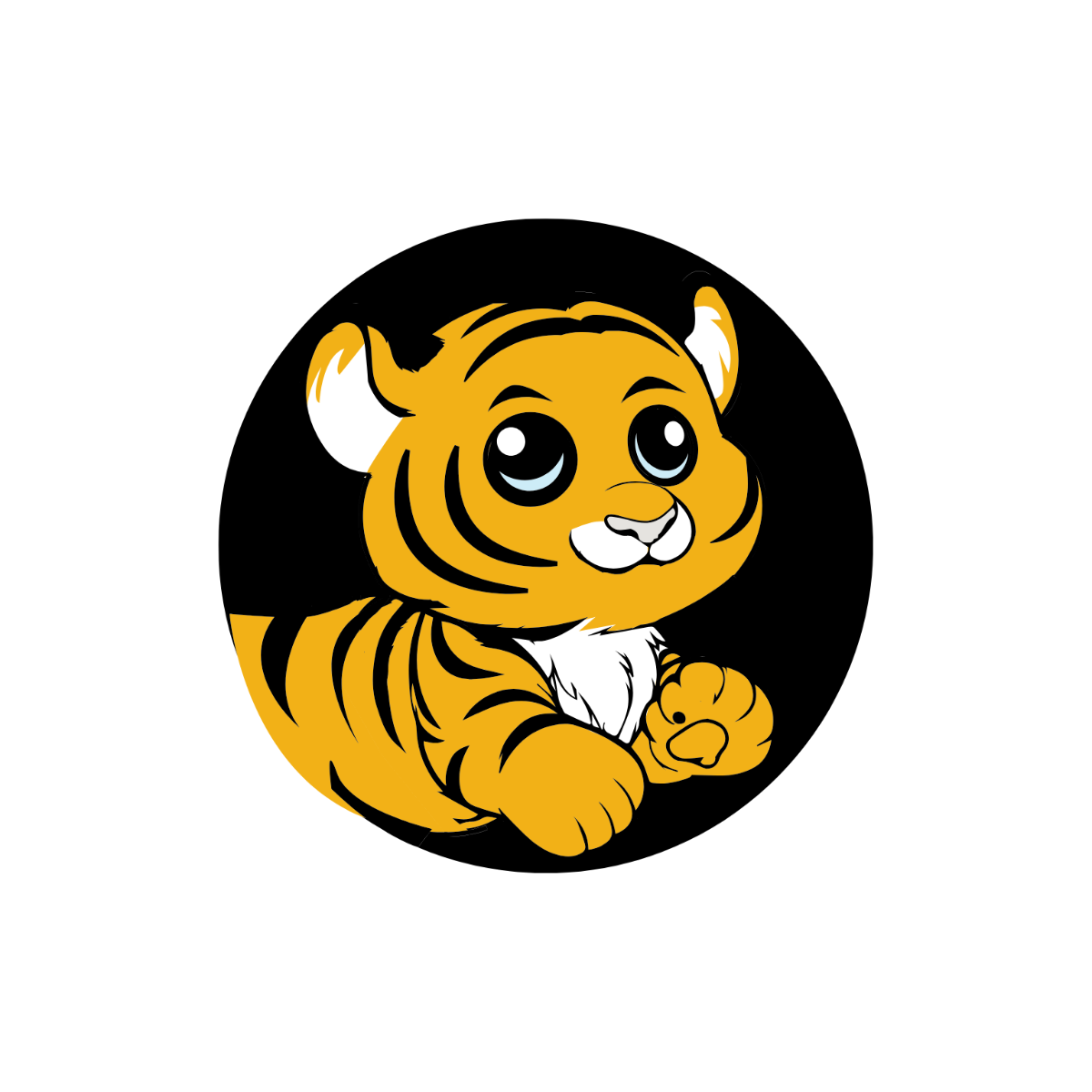 Free Cute Tiger Clipart to Edit Online