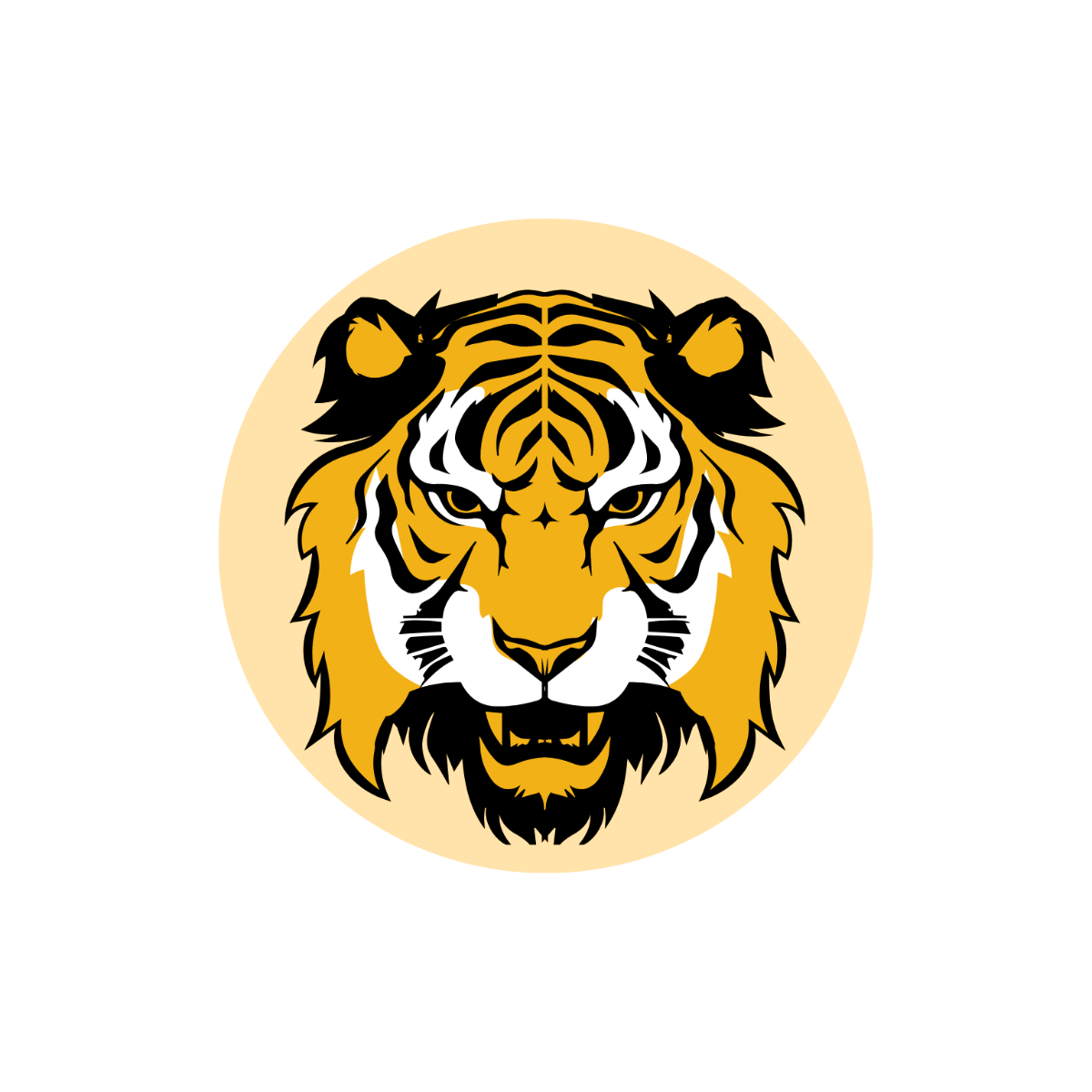 Bengal Tiger Clipart - Edit Online | Template.net