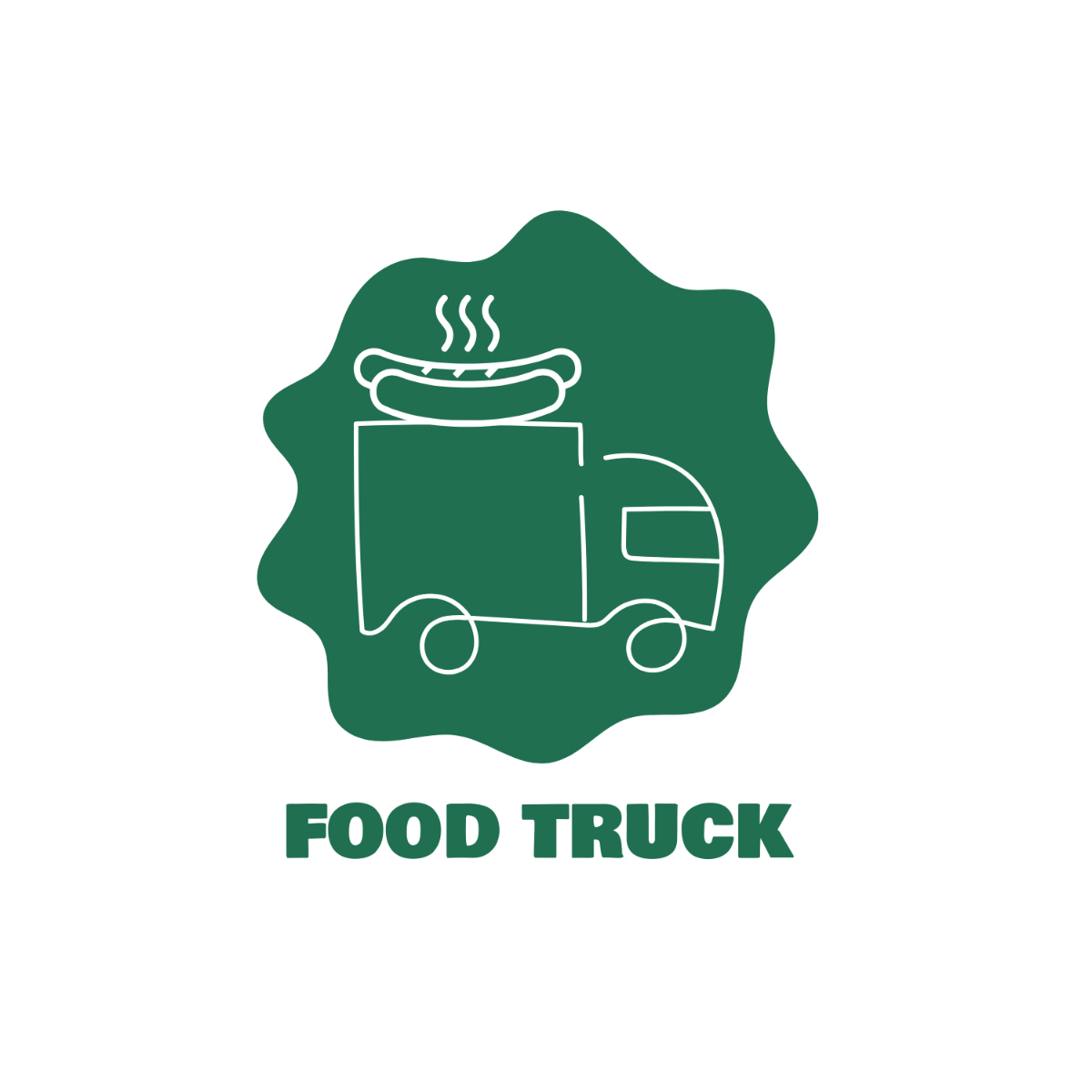 Food Truck Logo Template - Edit Online & Download