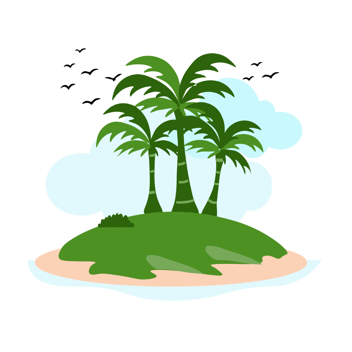 Tropical Paradise Clipart