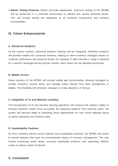 Free Movie Theater Inventory Management Template to Edit Online