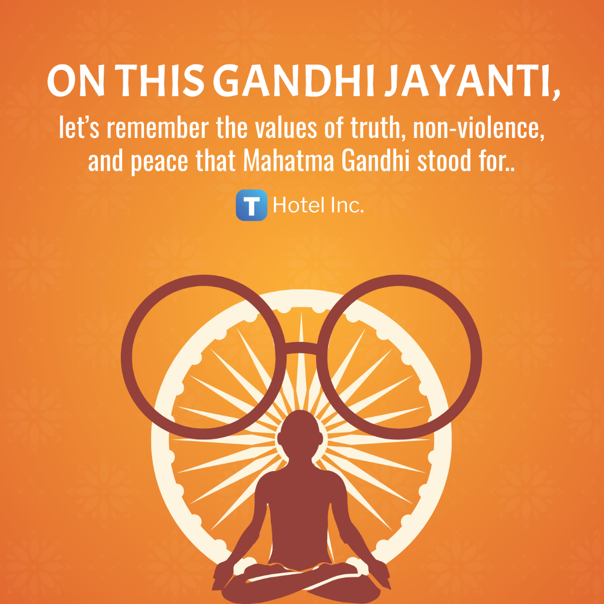 Gandhi Jayanti Template - Edit Online & Download