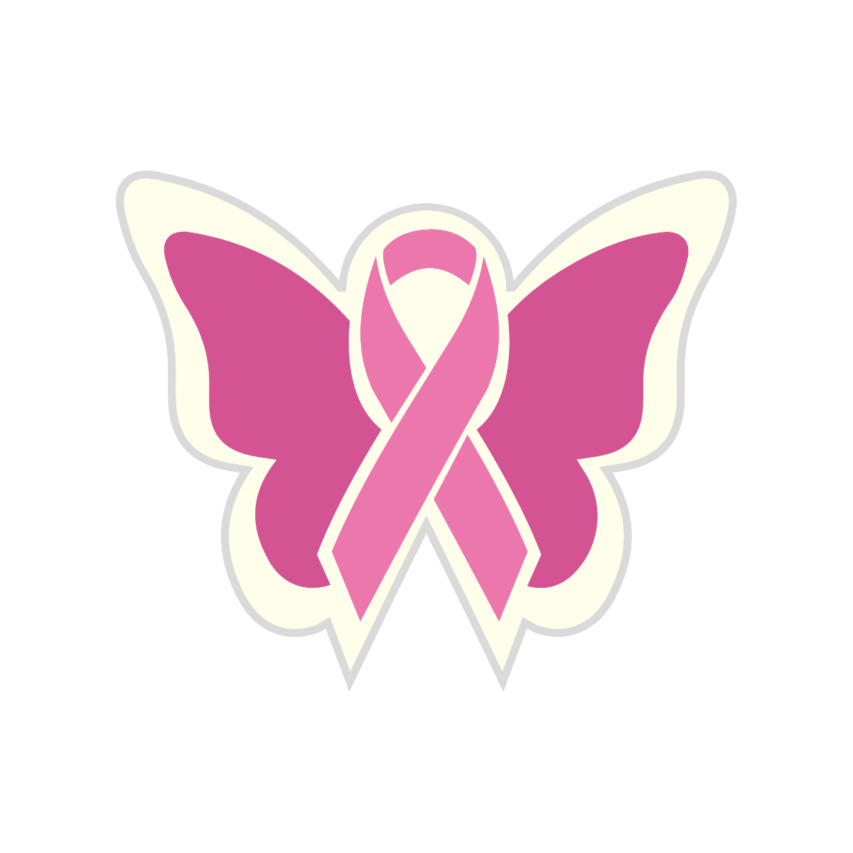 Breast Cancer Awareness Month Sticker Template - Edit Online & Download